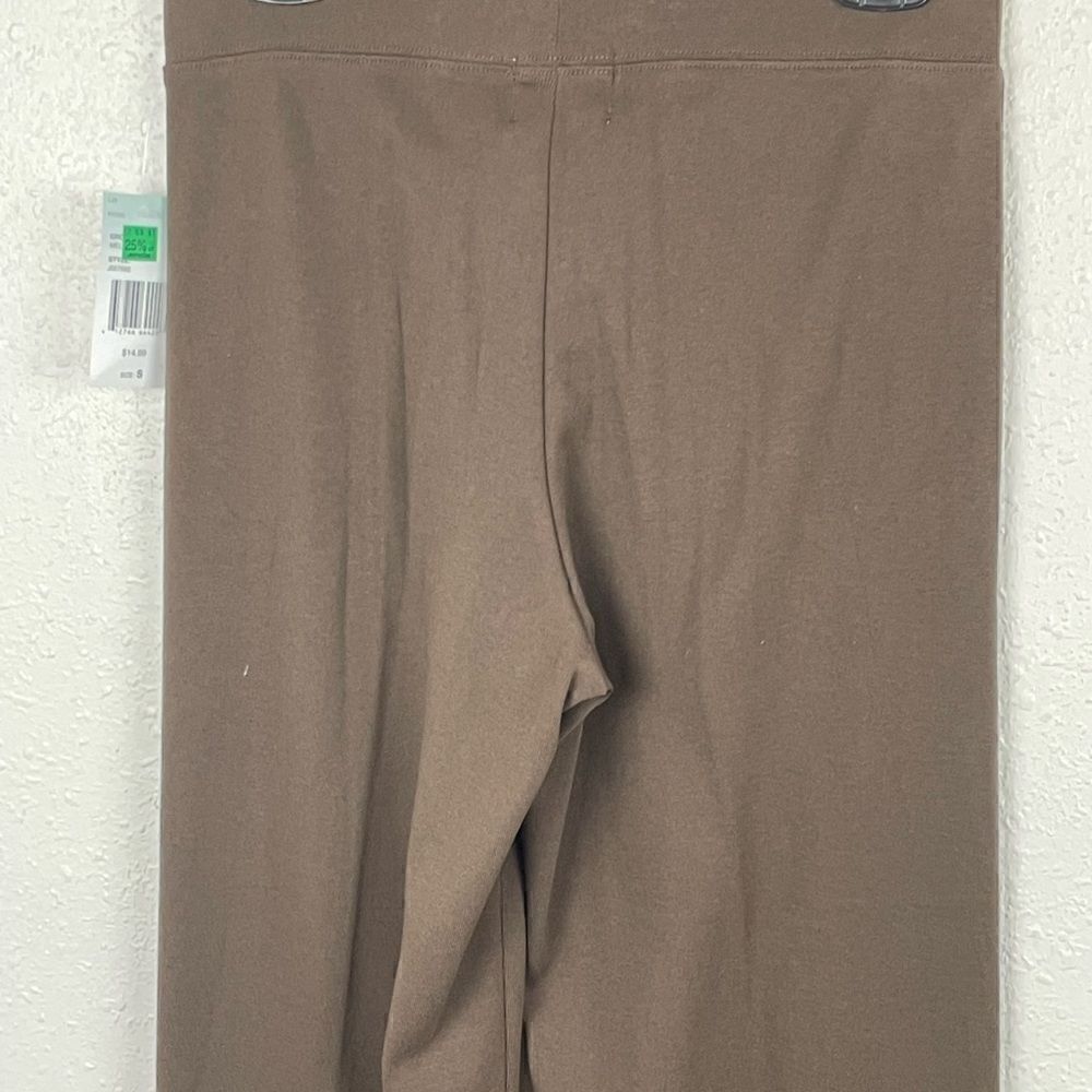 NWT JW Div. of Junction Womens Brown Cozy Casual Pants Size S - Picture 4 of 7